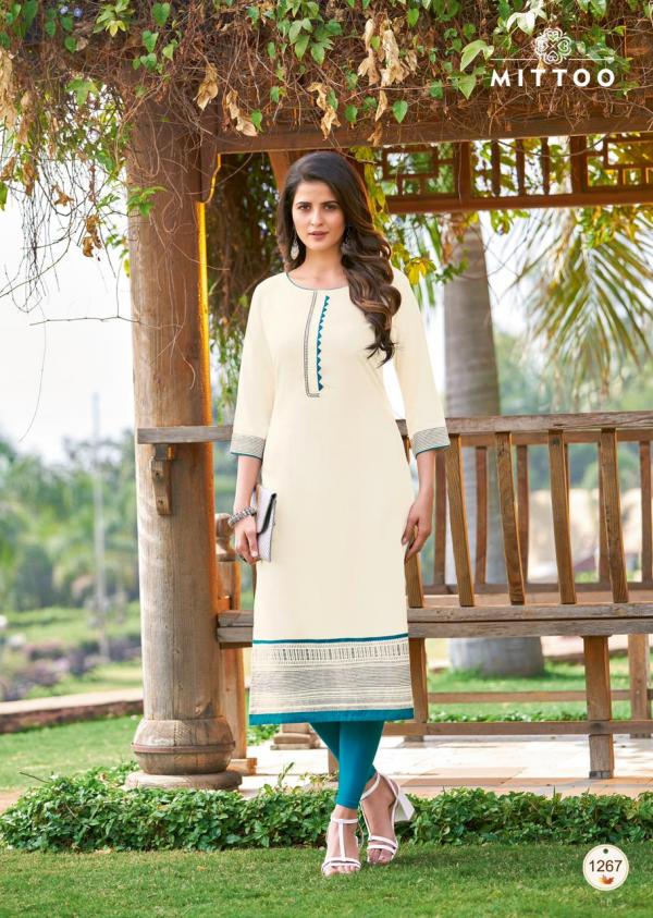 Mittoo Palak 31 Fancy Rayon Embroidery Kurti